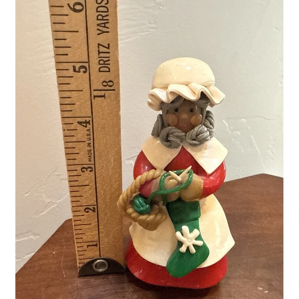 Vintage 1994 Possible Dreams Sugar Works Mrs Claus Figurine Folkraft Christma